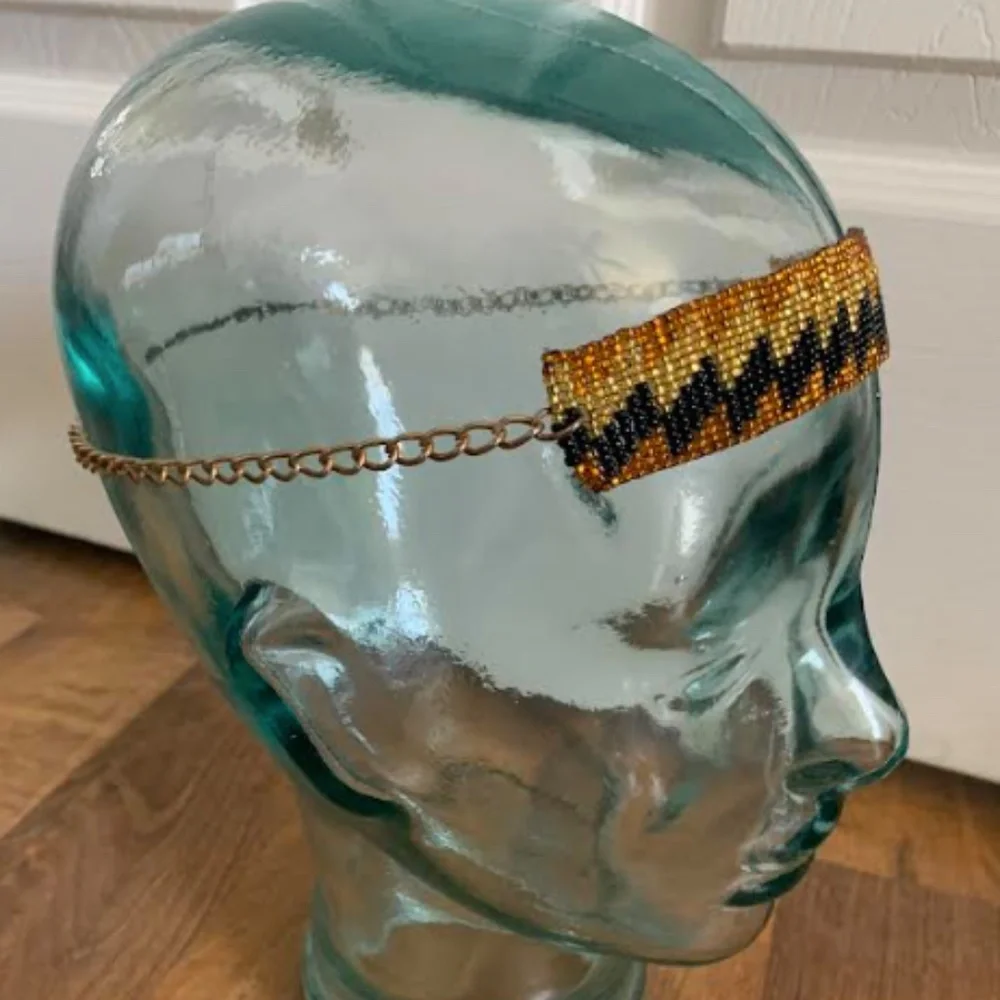 Beaded Boho Headband